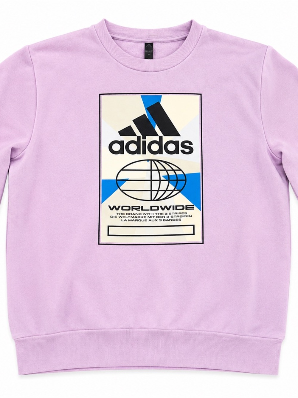 adidas Lavender Crewneck Sweatshirt